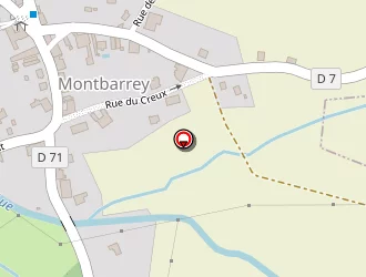 Carte de Cabinet Transferance à Montbarrey