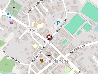 Carte de Mairie à Planche (la)