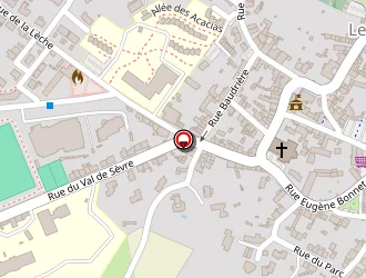 Carte de Lycée Privé Mixte Champ Blanc à Longeron (le)