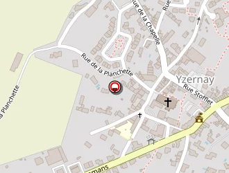 Carte de Voyages Richou à Yzernay