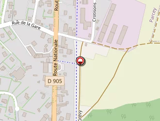 Carte de Le Parcey Hotel Restaurant à Parcey