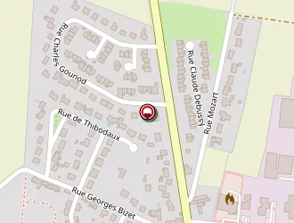 Carte de Médecine Du Travail à Loudun