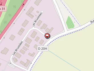 Carte de Bourgogne Franche Comté Lumière à Vignoles