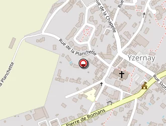 Carte de Admr Maucernay à Yzernay