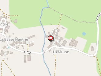 Carte de Desfontaines à Treize-septiers