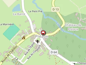 Carte de Agence Postale Communale à Préaux