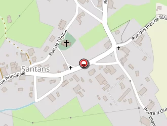 Carte de Sintot à Santans