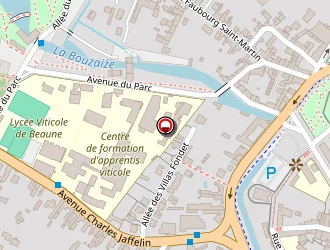 Carte de La Boutique à Beaune