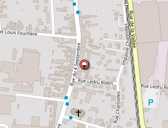 Carte de Alaxad à Fourchambault