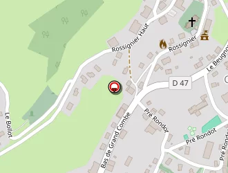 Carte de L'entre Deux à Grand'combe-châteleu