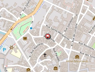 Carte de Damiens Bijouterie à Beaune