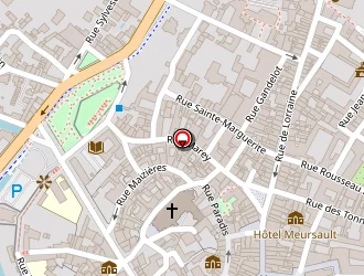 Carte de Marionnaud Parfumerie à Beaune