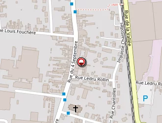 Carte de Terrain De Pétanque à Fourchambault