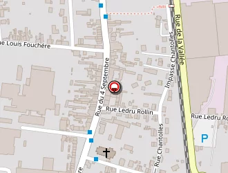 Carte de Dojo Municipal à Fourchambault