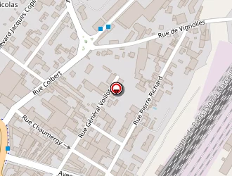 Carte de Bouchard Jean Et Cie à Beaune