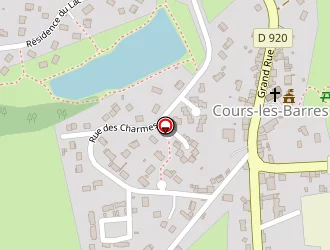 Carte de Mairie à Cours-les-barres