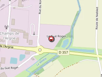 Carte de Dargenton à Richelieu