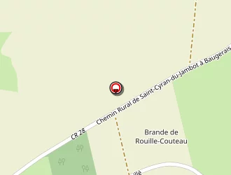 Carte de Cailler Cédric à Saint-cyran-du-jambot