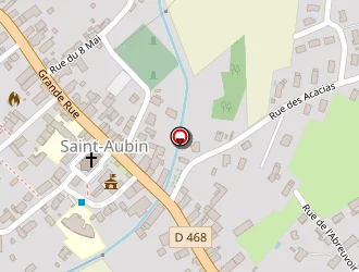 Carte de Paget Frédéric à Saint-aubin