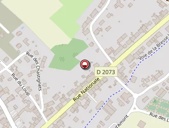 Carte de Super U Supradis à Tavaux