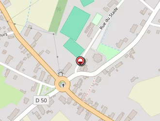 Carte de La Poste à Saint-aubin