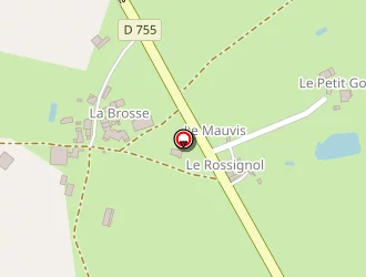 Carte de Mochet Edouard à Bruffière (la)