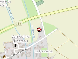 Carte de Guilbert Philippe à Verneuil-le-château