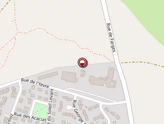 Carte de Plateau Scolaire à Avord