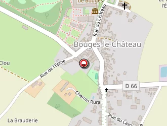 Carte de Ecole Publique à Bouges-le-château