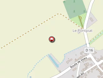 Carte de Petit Jack à Paudy