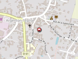 Carte de Transports Cahu à Argenton-l'église