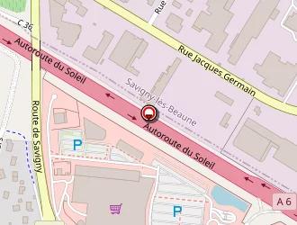 Carte de Entreprise Rateau à Beaune