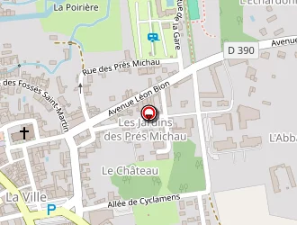 Carte de La Poste à Ligueil