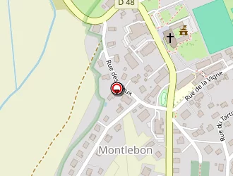 Carte de Jurafertil à Montlebon