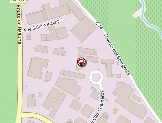 Carte de C.e.v à Savigny-lès-beaune