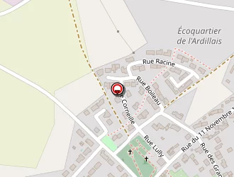 Carte de Glx à Boussay