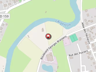 Carte de Argel Ouest à Argenton-l'église