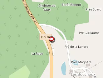 Carte de Complexe Sportif à Arleuf