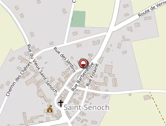 Carte de Asce à Saint-senoch