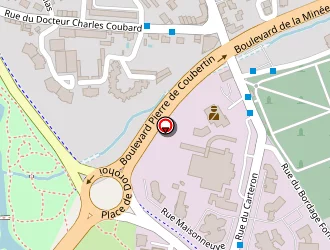 Carte de La Poste à Cholet