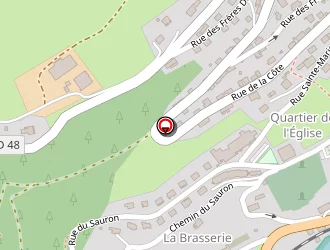 Carte de Le Chalet Jacquet à Morteau