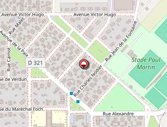 Carte de Mediaco Est à Tavaux