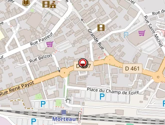 Carte de L'evolution De Morteau à Morteau