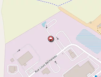 Carte de Centre De Formation Professionnelle Malus à Bourges