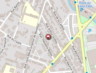 Carte de Carré Estelle à Cholet