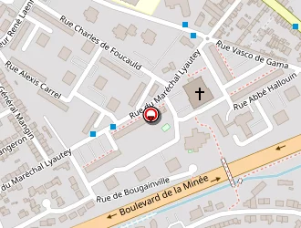 Carte de Circonscription D'action Sociale Et De Santé De Cholet Est à Cholet