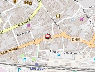 Carte de Pierre Patrice à Morteau