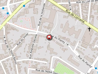 Carte de Les Roches à Cholet