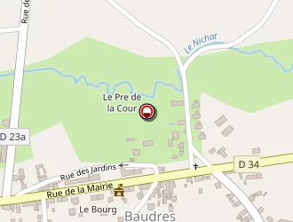 Carte de Millet Monique à Baudres