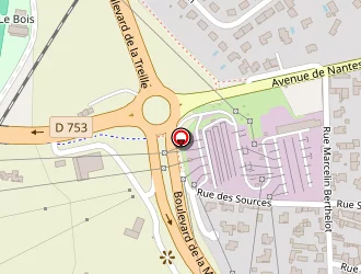 Carte de Alain Baes à Cholet